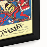 Vintage Advertising Poster - Trimalta Beer Retro Wall Art