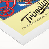 Vintage Advertising Poster - Trimalta Beer Retro Wall Art