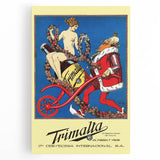 Vintage Advertising Poster - Trimalta Beer Retro Wall Art