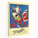 Vintage Advertising Poster - Trimalta Beer Retro Wall Art