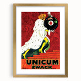 Vintage Advertising Poster - Unicum Zwack Retro Wall Art