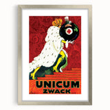 Vintage Advertising Poster - Unicum Zwack Retro Wall Art