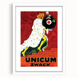 Vintage Advertising Poster - Unicum Zwack Retro Wall Art