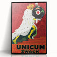 Vintage Advertising Poster - Unicum Zwack Retro Wall Art
