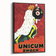 Vintage Advertising Poster - Unicum Zwack Retro Wall Art