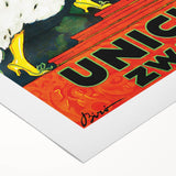 Vintage Advertising Poster - Unicum Zwack Retro Wall Art