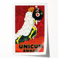 Vintage Advertising Poster - Unicum Zwack Retro Wall Art