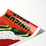 Vintage Advertising Poster - Unicum Zwack Retro Wall Art