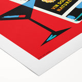 Vintage Advertising Poster - Vabé Apéritif Retro Wall Art