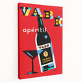 Vintage Advertising Poster - Vabé Apéritif Retro Wall Art