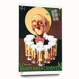 Vintage Advertising Poster - Vandenkerckhoven Beer Art