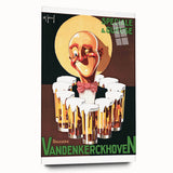 Vintage Advertising Poster - Vandenkerckhoven Beer Art