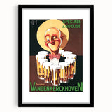 Vintage Advertising Poster - Vandenkerckhoven Beer Art