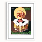 Vintage Advertising Poster - Vandenkerckhoven Beer Art