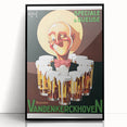 Vintage Advertising Poster - Vandenkerckhoven Beer Art
