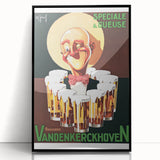 Vintage Advertising Poster - Vandenkerckhoven Beer Art
