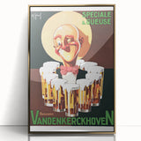 Vintage Advertising Poster - Vandenkerckhoven Beer Art