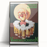 Vintage Advertising Poster - Vandenkerckhoven Beer Art