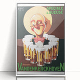 Vintage Advertising Poster - Vandenkerckhoven Beer Art