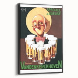 Vintage Advertising Poster - Vandenkerckhoven Beer Art