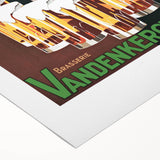 Vintage Advertising Poster - Vandenkerckhoven Beer Art