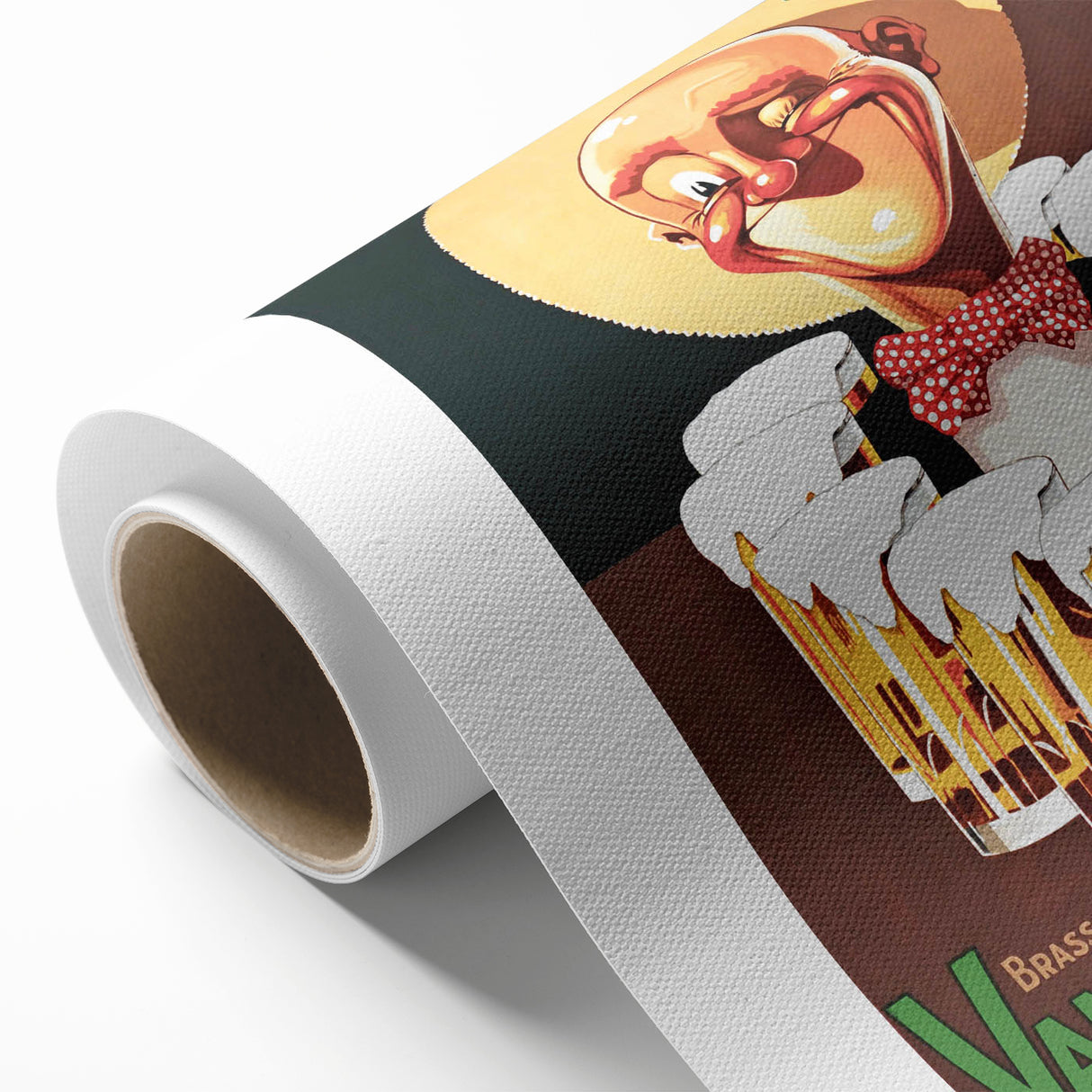 Vintage Advertising Poster - Vandenkerckhoven Beer Art