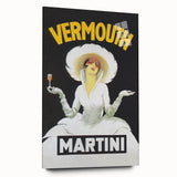 Vintage Advertising Poster - Martini Vermouth Retro Wall Art