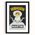Vintage Advertising Poster - Martini Vermouth Retro Wall Art