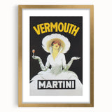 Vintage Advertising Poster - Martini Vermouth Retro Wall Art