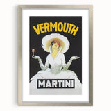 Vintage Advertising Poster - Martini Vermouth Retro Wall Art