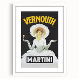 Vintage Advertising Poster - Martini Vermouth Retro Wall Art