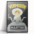 Vintage Advertising Poster - Martini Vermouth Retro Wall Art
