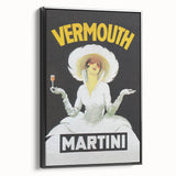 Vintage Advertising Poster - Martini Vermouth Retro Wall Art
