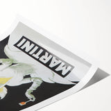 Vintage Advertising Poster - Martini Vermouth Retro Wall Art