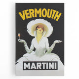 Vintage Advertising Poster - Martini Vermouth Retro Wall Art