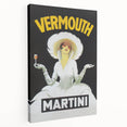 Vintage Advertising Poster - Martini Vermouth Retro Wall Art