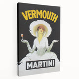 Vintage Advertising Poster - Martini Vermouth Retro Wall Art