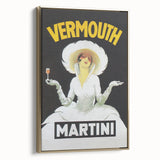 Vintage Advertising Poster - Martini Vermouth Retro Wall Art