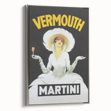 Vintage Advertising Poster - Martini Vermouth Retro Wall Art