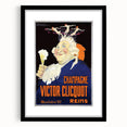 Vintage Advertising Poster - Victor Clicquot Champagne Art