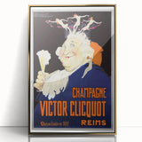 Vintage Advertising Poster - Victor Clicquot Champagne Art