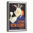 Vintage Advertising Poster - Victor Clicquot Champagne Art