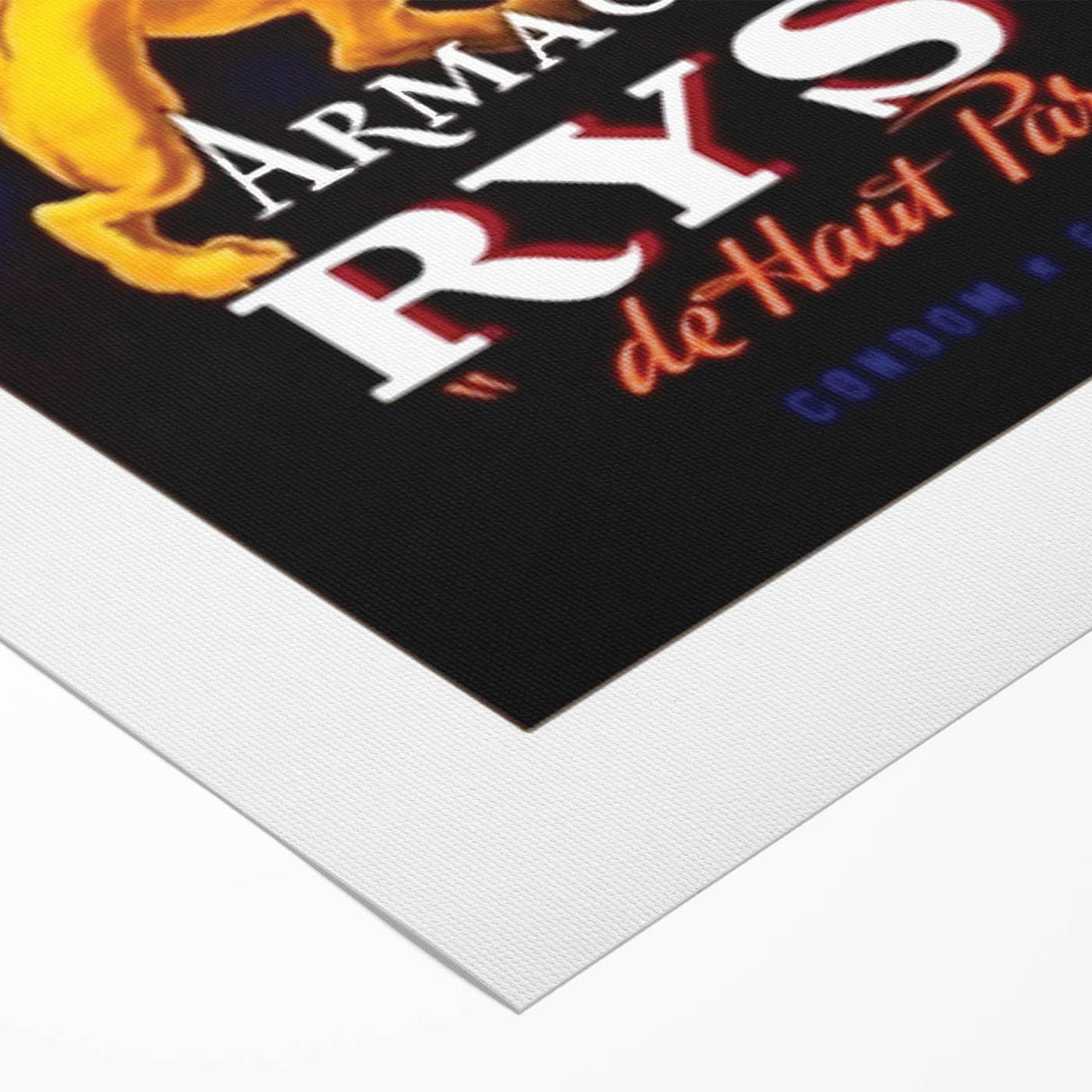 Vintage Armagnac Ryst Poster - Retro Liquor Advertising Art