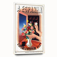 A Espanha Travel Poster – Vintage Advertising Retro Wall Art