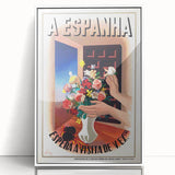 A Espanha Travel Poster – Vintage Advertising Retro Wall Art