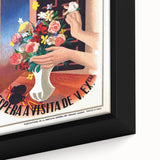 A Espanha Travel Poster – Vintage Advertising Retro Wall Art