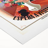 A Espanha Travel Poster – Vintage Advertising Retro Wall Art