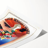 A Espanha Travel Poster – Vintage Advertising Retro Wall Art