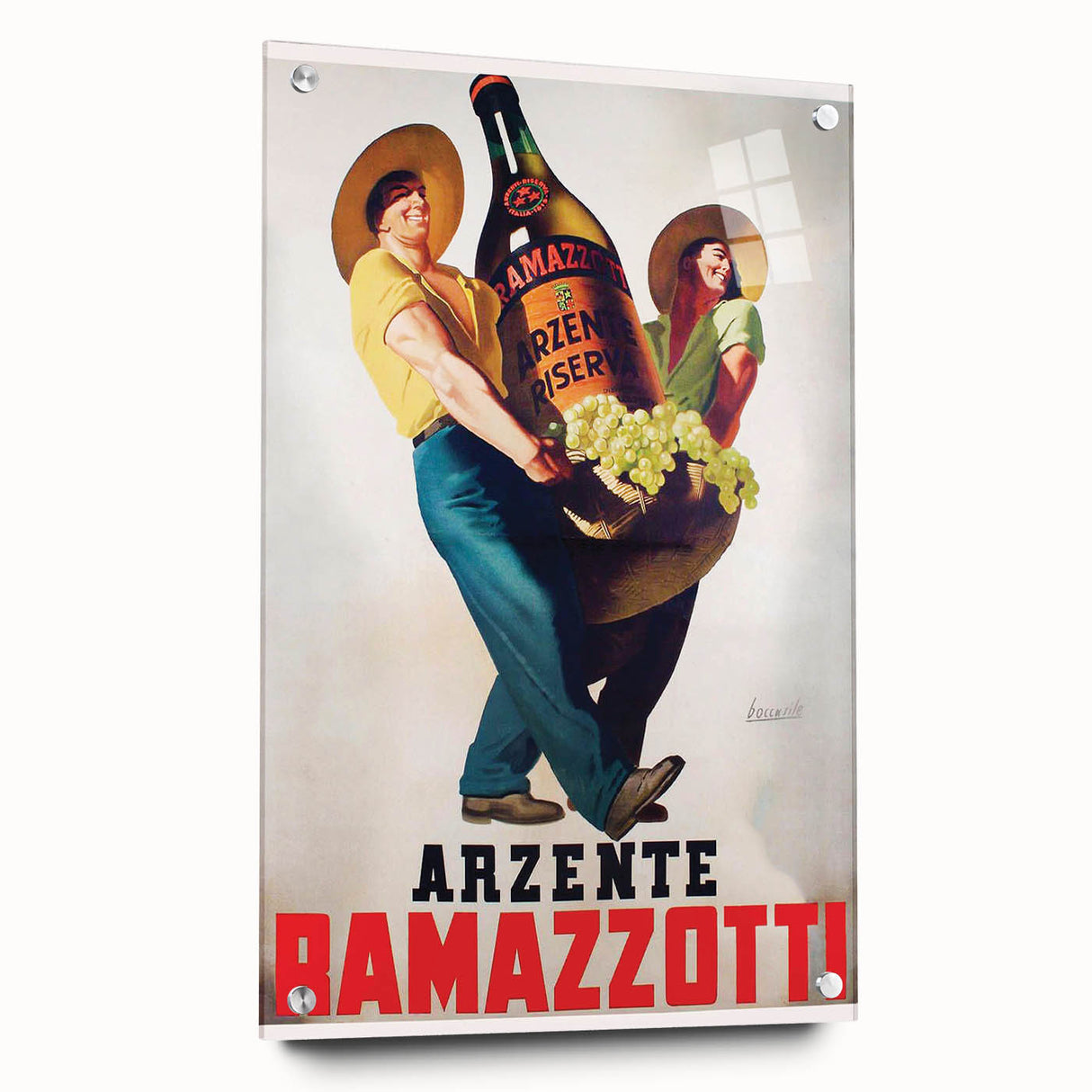 Vintage Ramazzotti Poster - Retro Italian Liquor Advertising Art