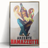 Vintage Ramazzotti Poster - Retro Italian Liquor Advertising Art